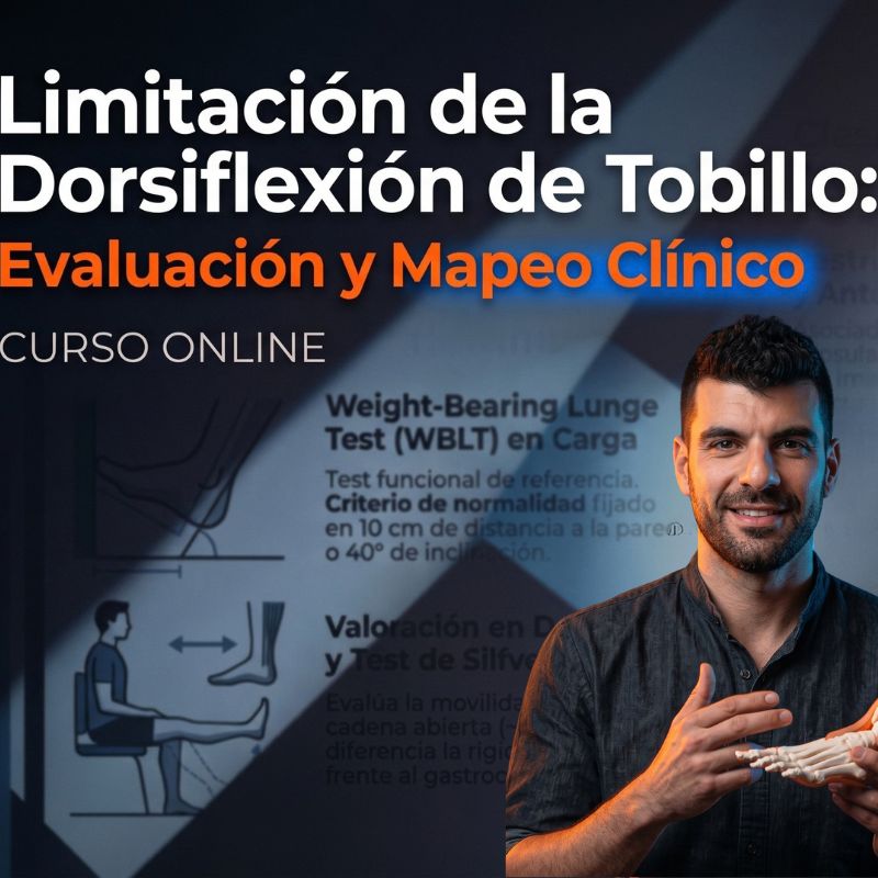 Limitación de la flexión dorsal de tobillo